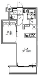 S-RESIDENCE北戸田の物件間取画像